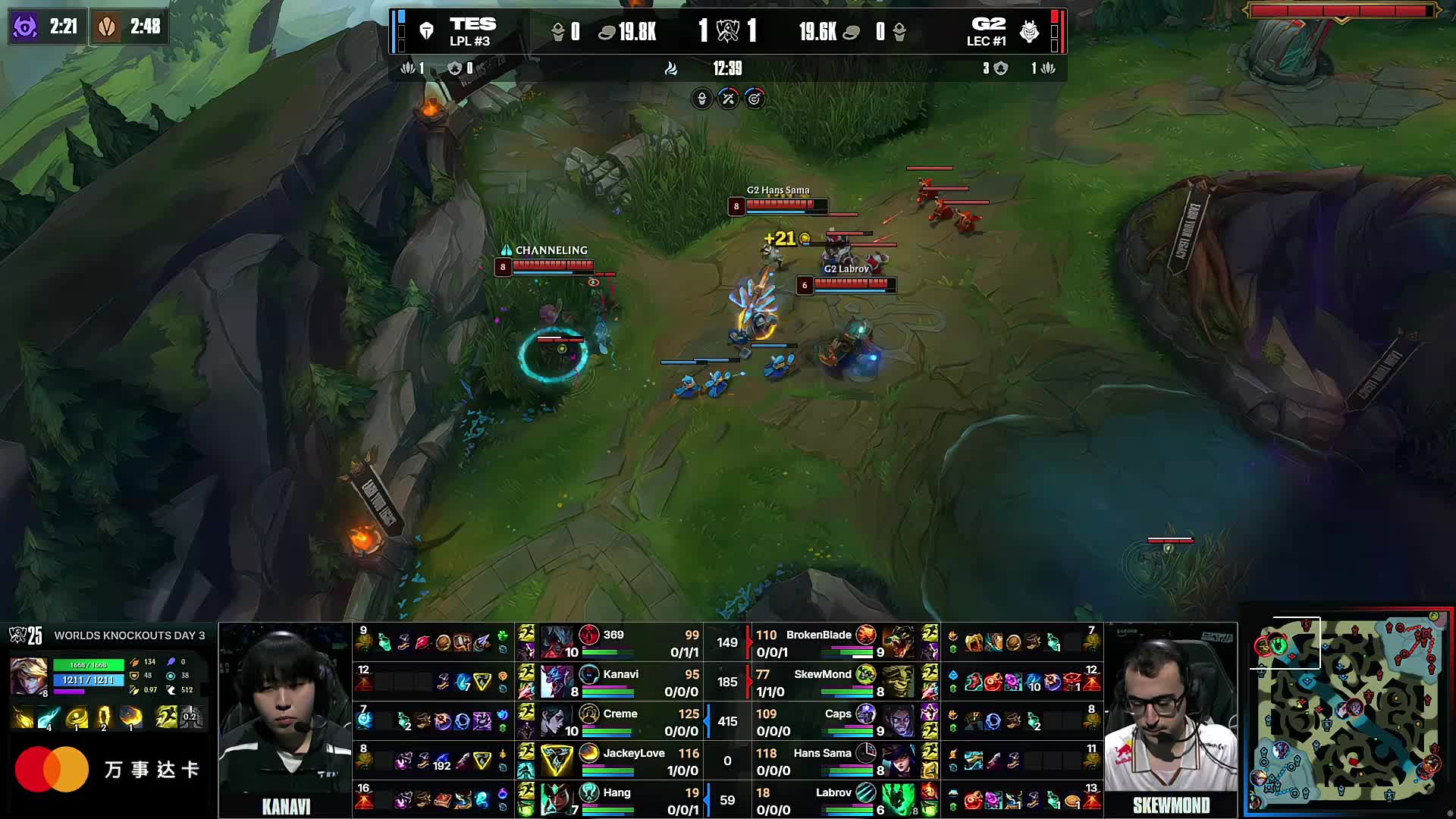 Falcons 轻松击败 G2 晋级 2025 年电子竞技世界杯四分之一决赛